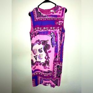 Vintage Versace collection midi dress